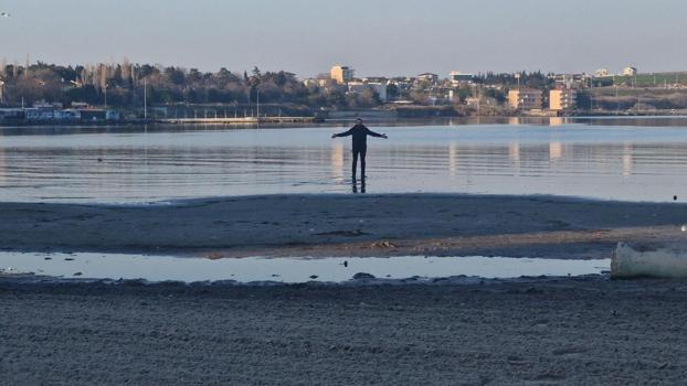 Tekirdağ’da deniz 20 metre çekildi! Bölge sakinlerinde tedirginliğe yol açtı