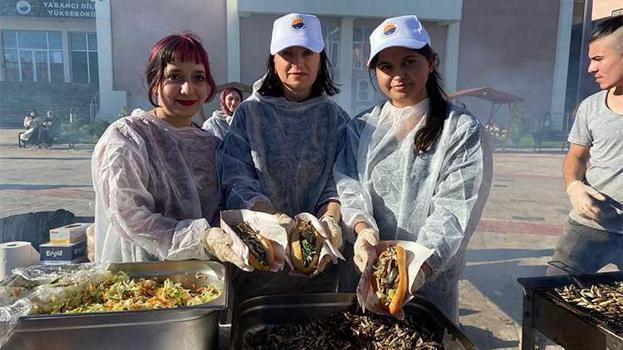 Sinop'ta ücretsiz olarak dağıtıldı! Tam bir ton, dakikalar içerisinde tükendi