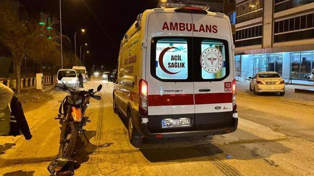 Motosikletin çarptığı yaya hayatını kaybetti: Kaza anı kamereda