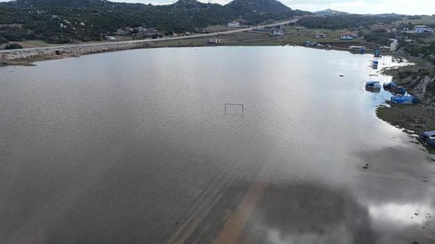 Hatay'da bereketin sembolü olan göl yeniden su tuttu! Yazın mera olarak kullanılıyordu
