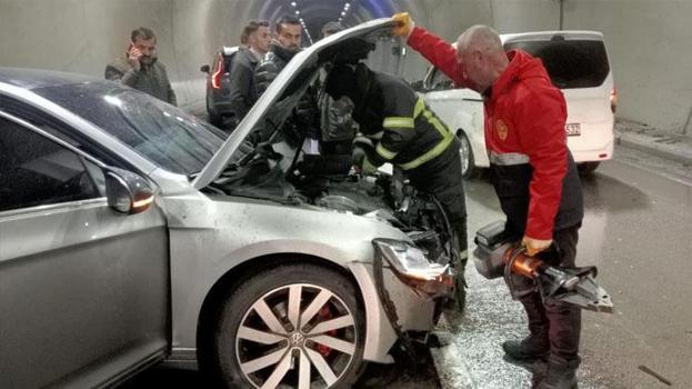 Şırnak'ta can pazarı: Tüneldeki zincirleme kazada 1 ölü, 8 yaralı