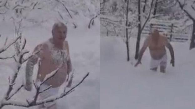 'Denize giremedik bari karda yüzelim' dedi, kendini kara bıraktı