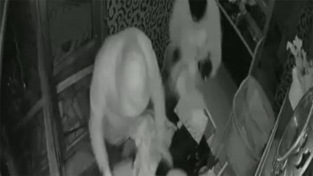 40 saniyede 1.5 milyon liralık altın buhar oldu! Kameralara anbean yansıdı