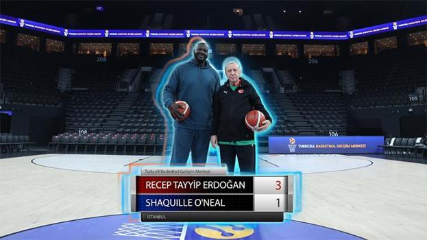 Varank o anları paylaştı: Şutlar Erdoğan’dan, alkışlar Shaq’tan