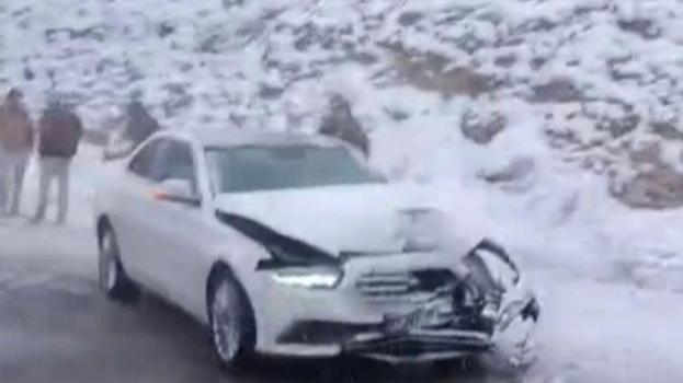 TAG Otoyolu'nda çok sayıda kaza meydana geldi