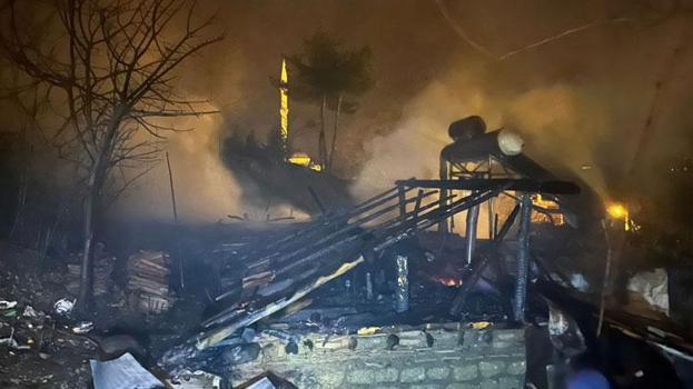 Erbaa’da tek katlı evde yangın çıktı