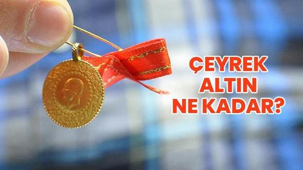 ÇEYREK ALTIN NE KADAR? KUYUMCULARDA CANLI ÇEYREK ALTIN FİYATI! Has altın 8 bin TL'yi geçti