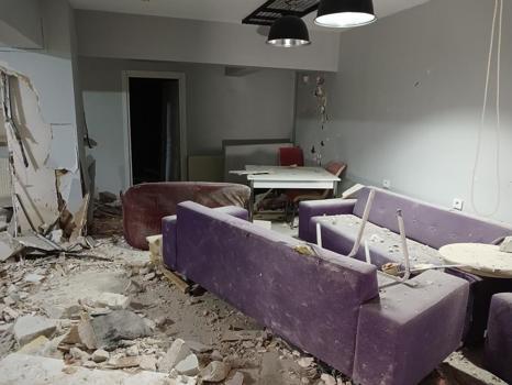 Kız yurdunda korkutan patlama! Öğrenciler otele yerleştirildi