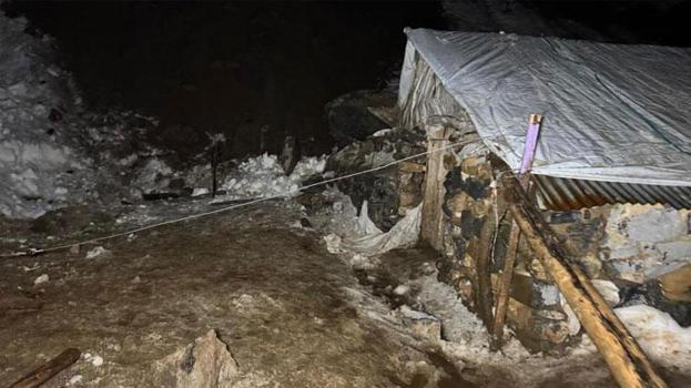 Beytüşşebap’ta dev kayalar köye düştü, 30 hayvan telef oldu