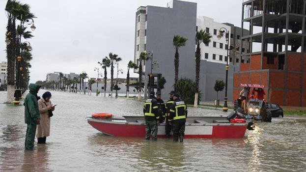 Fas'ta sel tehlikesi sebebiyle bir şehir tamamen tahliye ediliyor