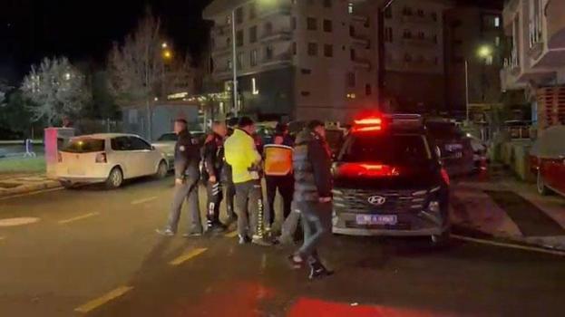 Nevşehir’de dur ihtarına uymadı, kaza yaptı: O anlar kamerada