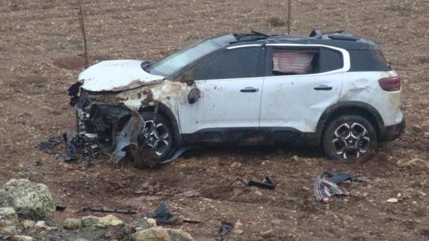 Gercüş'te otomobil şarampole yuvarlandı, aynı aileden 5 kişi yaralandı