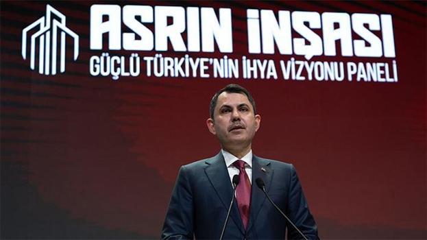 Bakan kurum, 'Asrın İnşası' panelinde konuştu! "11 ilin şantiye şefi misin' dediler, 'Evet şeref duyuyoruz' dedik