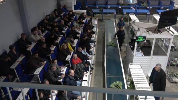 Sevgililer Günü öncesi çiçek mezatlarında yoğunluk! Satışlar 8 kat arttı