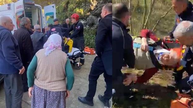 Vakfıkebir'de cenazeye giderken hayat kurtardılar