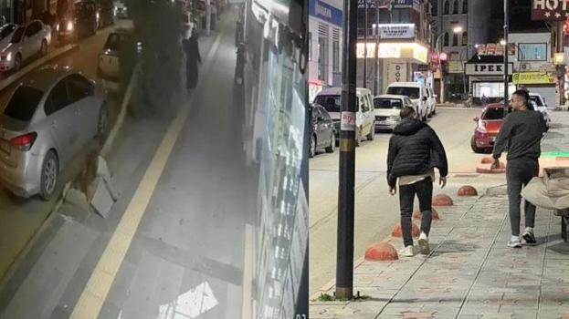 Fırtına ağacı devirdi, vatandaş saniyelerle canını kurtardı