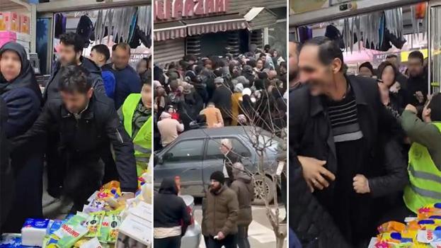 İndirimi duyan erkekler de koştu! Bursa'daki mağazanın önünde uzun kuyruklar oluştu