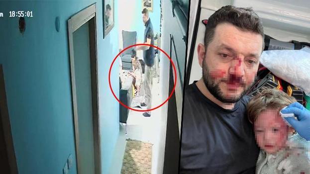 Gürültü tartışmasında komşusu dehşet saçmıştı! Bebeğe bile acımadığı kavganın görüntüleri ortaya çıktı