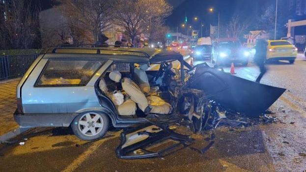 Gümüşhane’de iftara dakikalar kala feci kaza meydana geldi