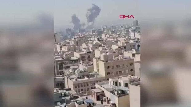 SON DAKİKA HABERLERİ: İsrail İran'a Saldırı Başlattı! Tahran'da Peş Peşe Patlamalar