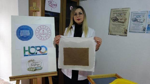 Trabzonlu kadınlar geri dönüşümde devrim yaptı: Yumurta kolileri kağıda dönüştürüp, patent aldılar!