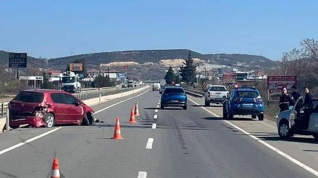 Keşan’da meydana gelen kazada 1 kişi yaralandı