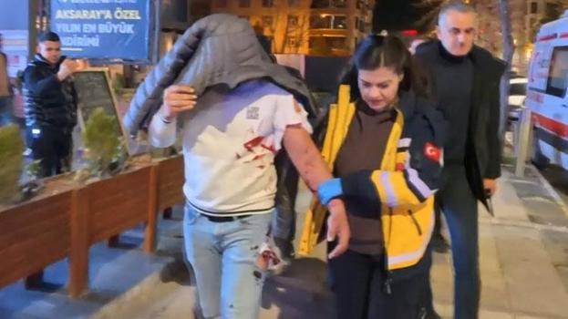 Aksaray’da kafedeki tartışma bıçaklı kavgaya dönüştü