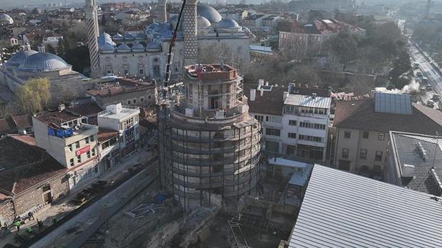 Edirne’de Makedon Kulesi restorasyonu tamamlandı! Ziyarete açılıyor