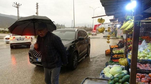 Meteoroloji uyarmıştı Hatay'da kuvvetli sağanak yağış etkili oluyor