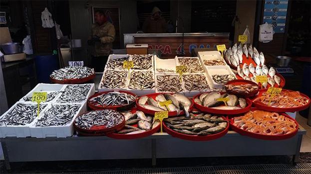 Nisan geldi hamsi bitmedi! Trabzon Balık Hali'nde fiyatlar dibe vurdu