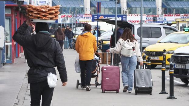 Otogarlarda bayram yoğunluğu! Ek seferler sürüyor