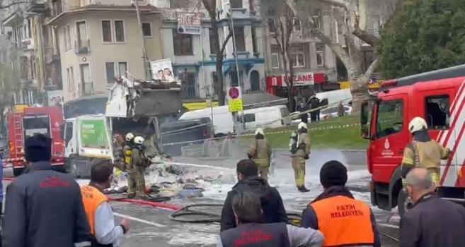 İstanbul'da güpegündüz korku dolu anlar! Cadde trafiğe kapatıldı