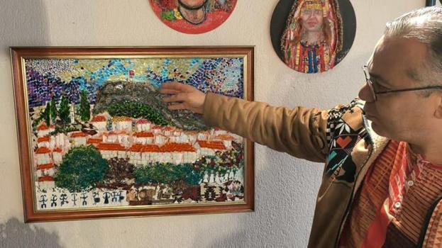 Çöpleri sanat eserine dönüştürüyor! Görenler şaşkına dönüyor