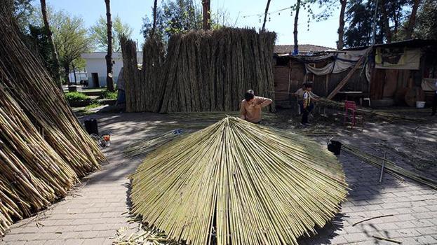 Aydın'da kargı kamışından dünya markası çıkardılar! Sahillerin vazgeçilmezi Ilıcabaşı’ndan gidiyor! Her ev bir atölye, her sokak bir fabrika oldu