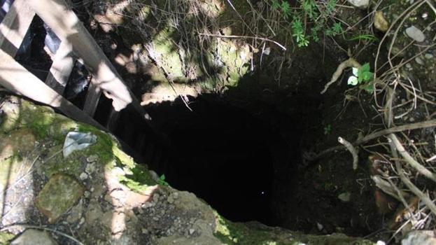 Aydın’da bahçe duvarı yıkılınca ortaya çıktı: Tam 30 metre! Görünce gözlerine inanamadılar