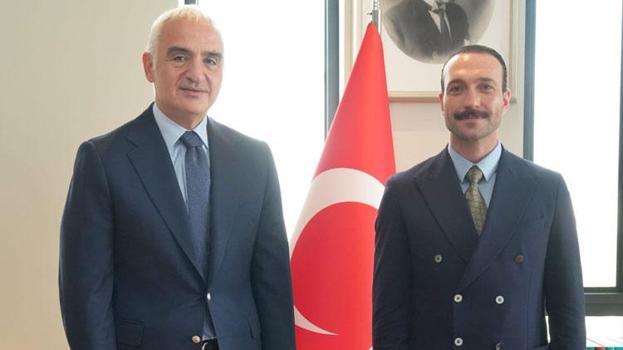 Bakan Ersoy, Eşref Rüya'nın Kadir Baba'sı Görkem Sevindik ile buluştu: Filistin halkının onurunu savunmaya devam edeceğiz