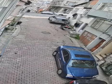 Kağıthane'de bir garip hırsızlık! Atladığını görenler şok oldu!