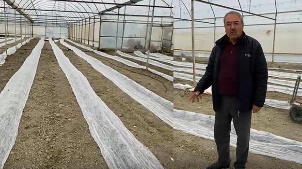 Burdur'da don uyarısına karşı seracılardan tüllü önlem