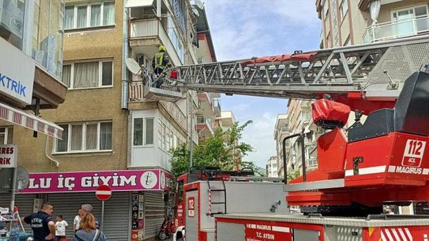 Aydın'da komşuların dikkati tehlikeyi önledi