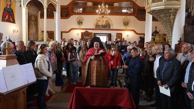 Edirne'deki kilise ayininde Bulgarca-Yunanca dil tartışması: Biz Yunan değiliz tepkisi