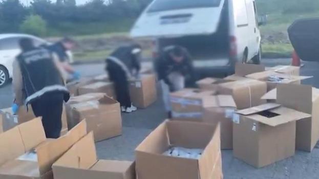 Tuzla'da sabah saatlerinde büyük operasyon! Tam 150 bin adet ele geçirildi