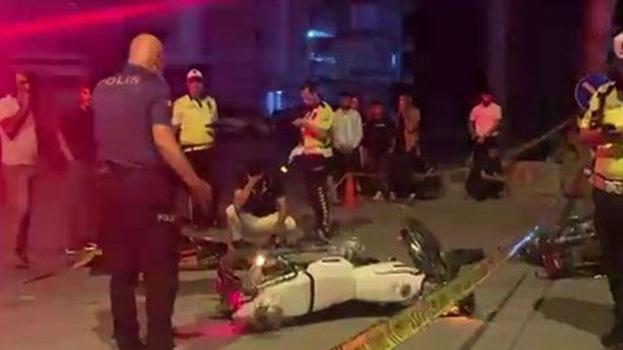 Tarsus'ta iki motosiklet çarpıştı 1 kişi öldü, 1 kişi yaralandı