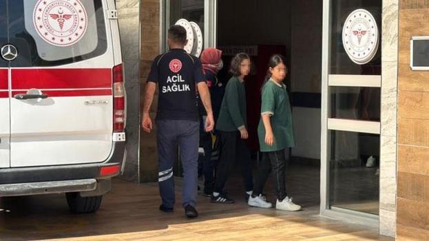 12 ortaokul öğrencisi zehirlenme şüphesiyle hastaneye kaldırıldı