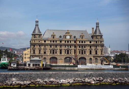 İstanbul'un gözbebeği küllerinden doğdu! Haydarpaşa Garı'nda dev restorasyon havadan görüntülendi: Sadece gar olmayacak!