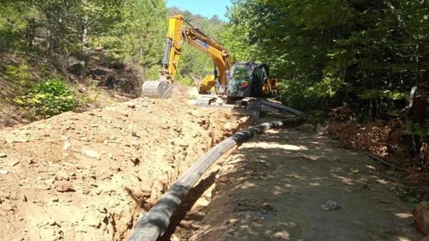 Çanakkale'de 14 köye içme suyu müjdesi! 71 kilometrelik hat tamamlandı
