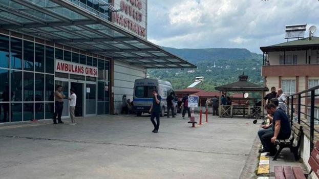 Makinenin çarptığı taşın sekerek isabet ettiği kadın hayatını kaybetti