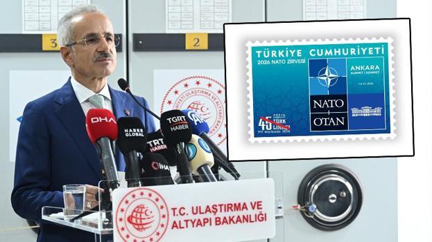 PTT'den 2026 NATO Zirvesi için özel pul