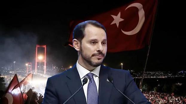 Berat Albayrak'tan 15 Temmuz açıklaması: Milyonlarca insan çıplak elleriyle sahaya indi
