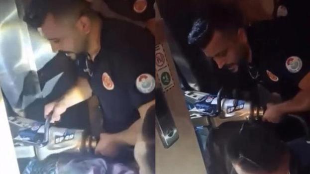 Arızalanan asansörde mahsur kalan 9 kişi operasyonla kurtarıldı