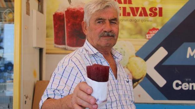 Kavurucu sıcaklarda bir kaşığı serinletmeye yetiyor! Adeta yazı kışa çeviriyor